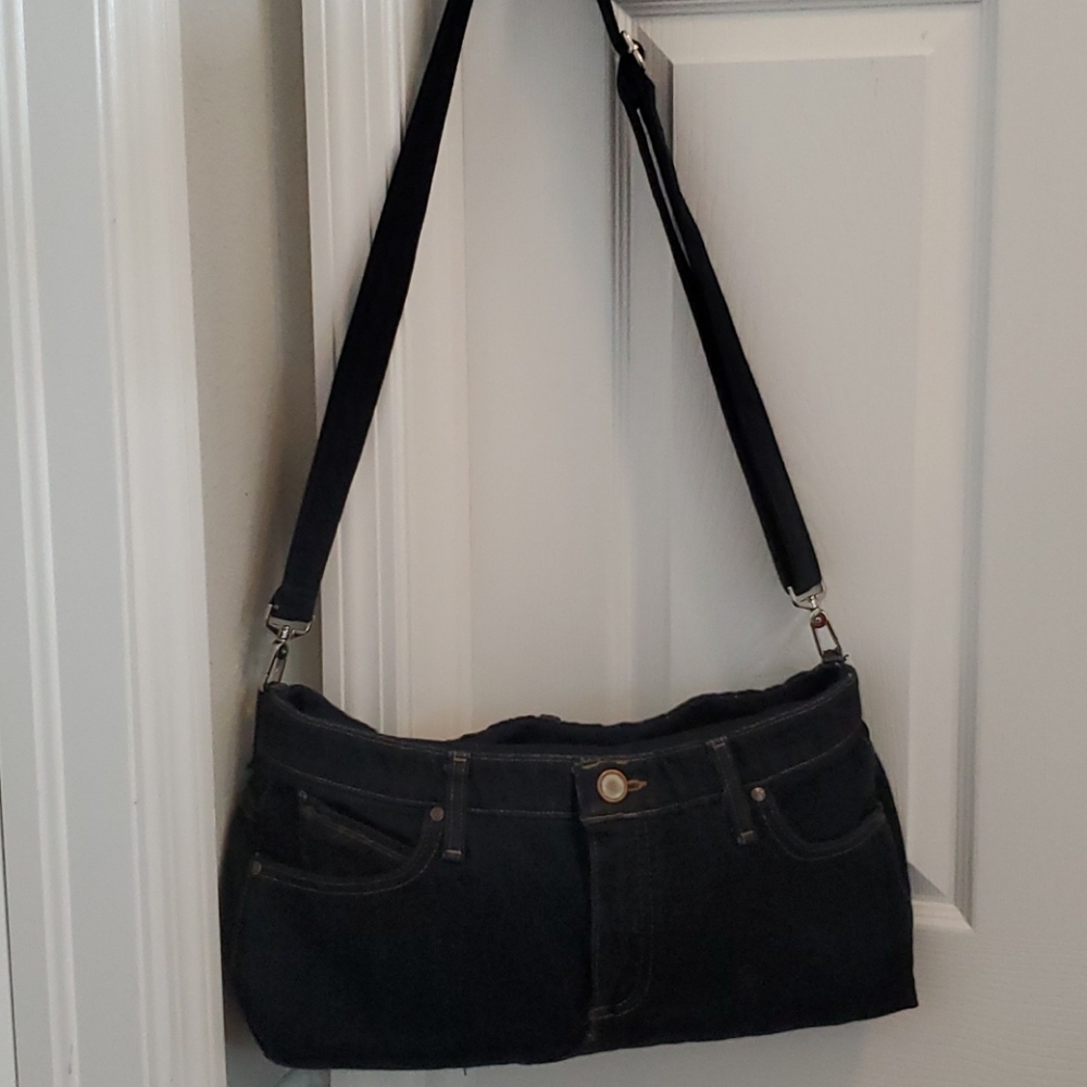 Custom denim bag